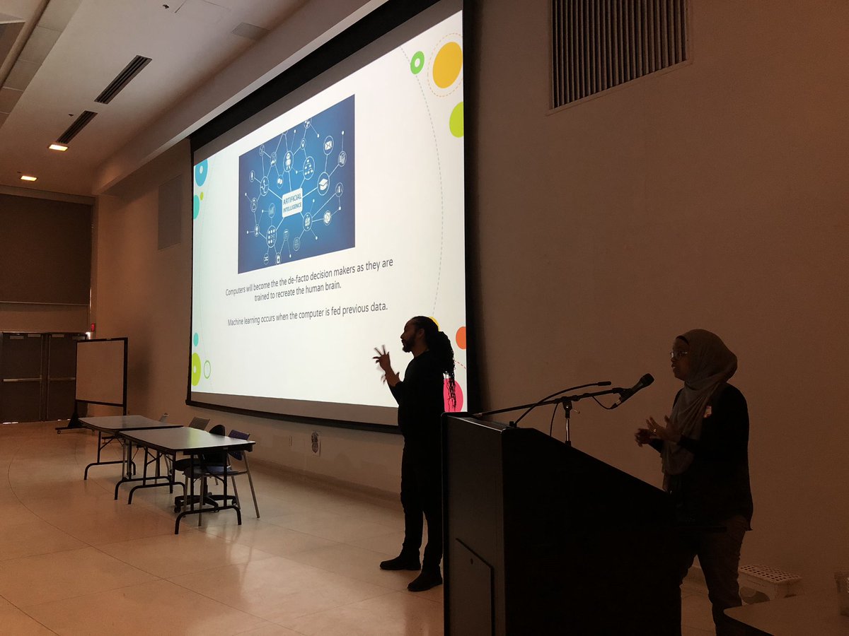 intersect_to's tweet photo. The problem with algorithms - built off trainer data that doesn’t properly capture racialized individuals - @YasminaDini on using AI to treat cancers that disproportionately affect racialized individuals #Intersectto https://t.co/9JRPr5vpdM