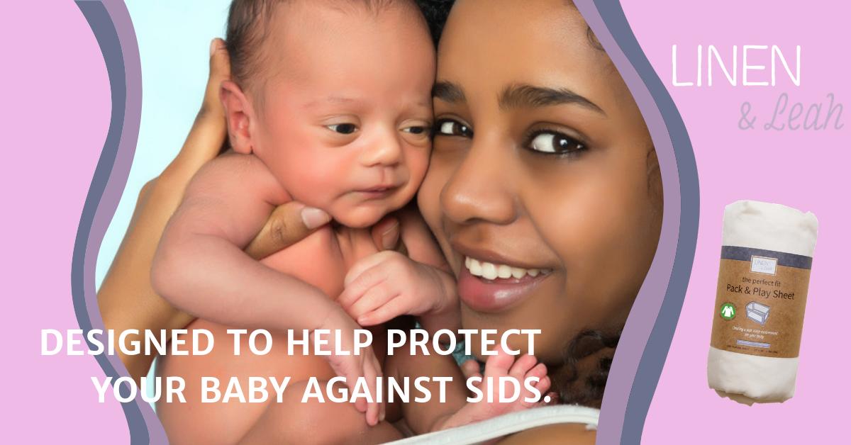 LinenandLeah's tweet image. The exact cause of #SIDS is not known, but there are ways to help protect against this syndrome. One easy way is using the Perfect Fit Sheet for the baby #PackNPlay! 💤👶
linenandleah.com/pages/the-diff…
