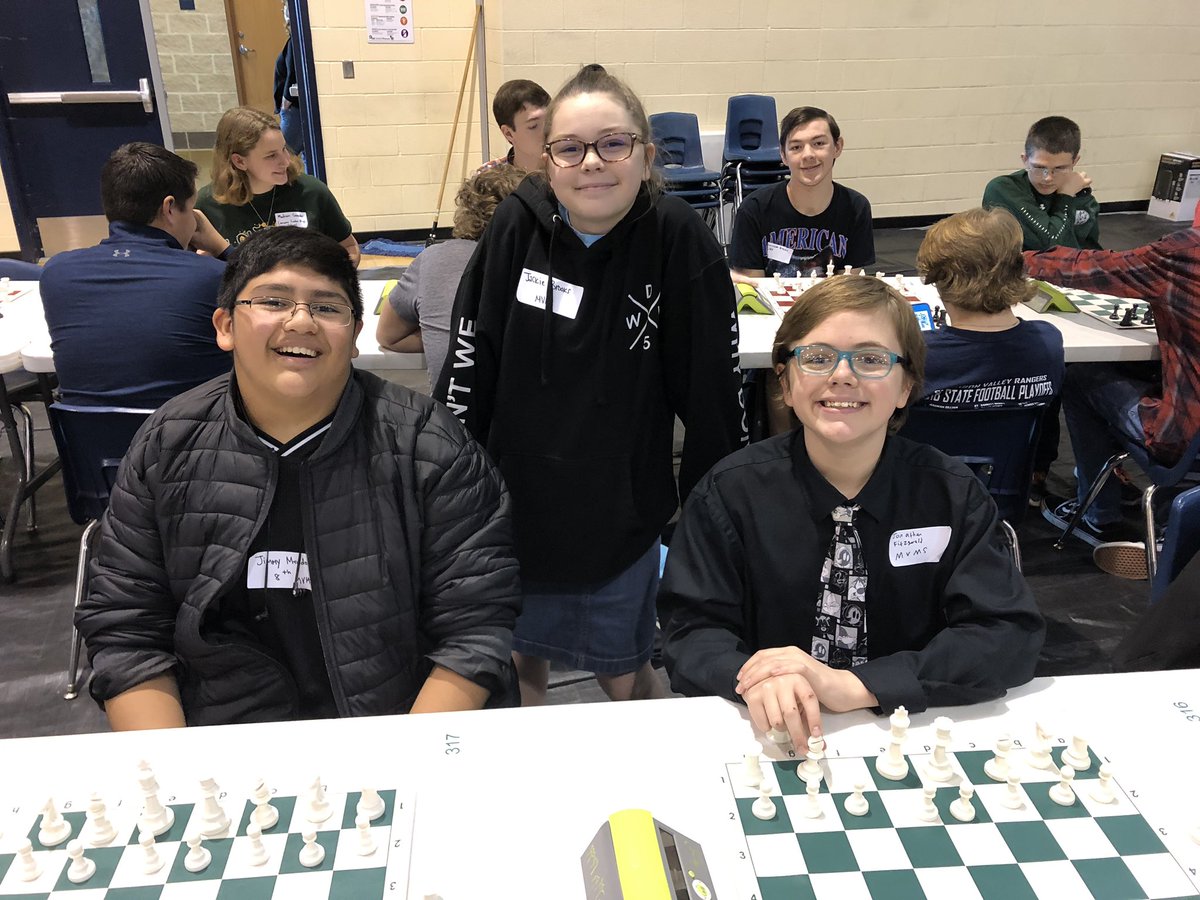 MVMS representing at the Comal ISD Chess Tournament <a href="/DavissonDustin/">Dustin Davisson</a> <a href="/AmaroCoach/">Coach Amaro</a> @cperkinsMVMS