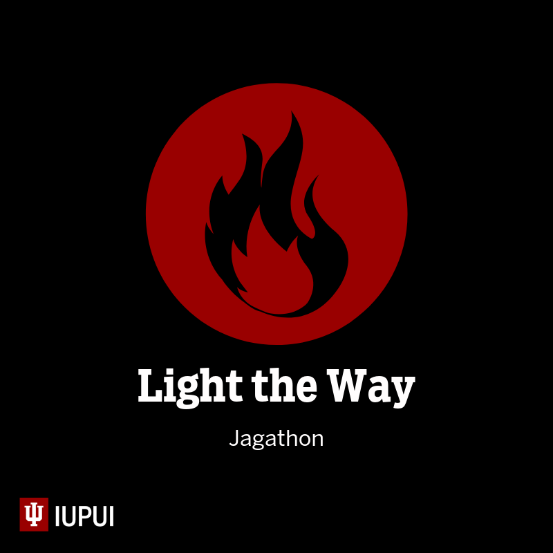 IUIndianapolis's tweet photo. Jagathon is officially 1️⃣ week away! Choosing to light the way in pediatric research is a daunting task, but the passion of our students is inspiring. #LighttheWayFTK🔥 https://t.co/T948lWn2JN