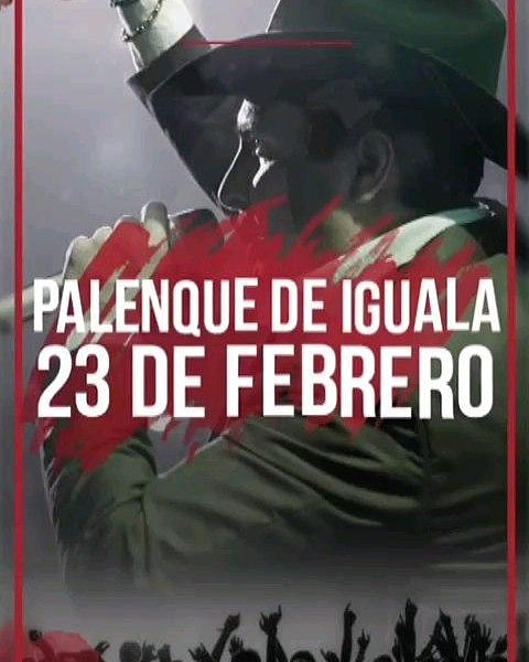 Patricia_AzulJA's tweet photo. 23 de Febrero llega @julionalvarez
 @lospasosdejulion  #EquipoJA al Palenque de Iguala 
@newsmedialatino @EEnrique_F @Ramoncillo03 @FielesDeJAMty https://t.co/67OIPcxvBg