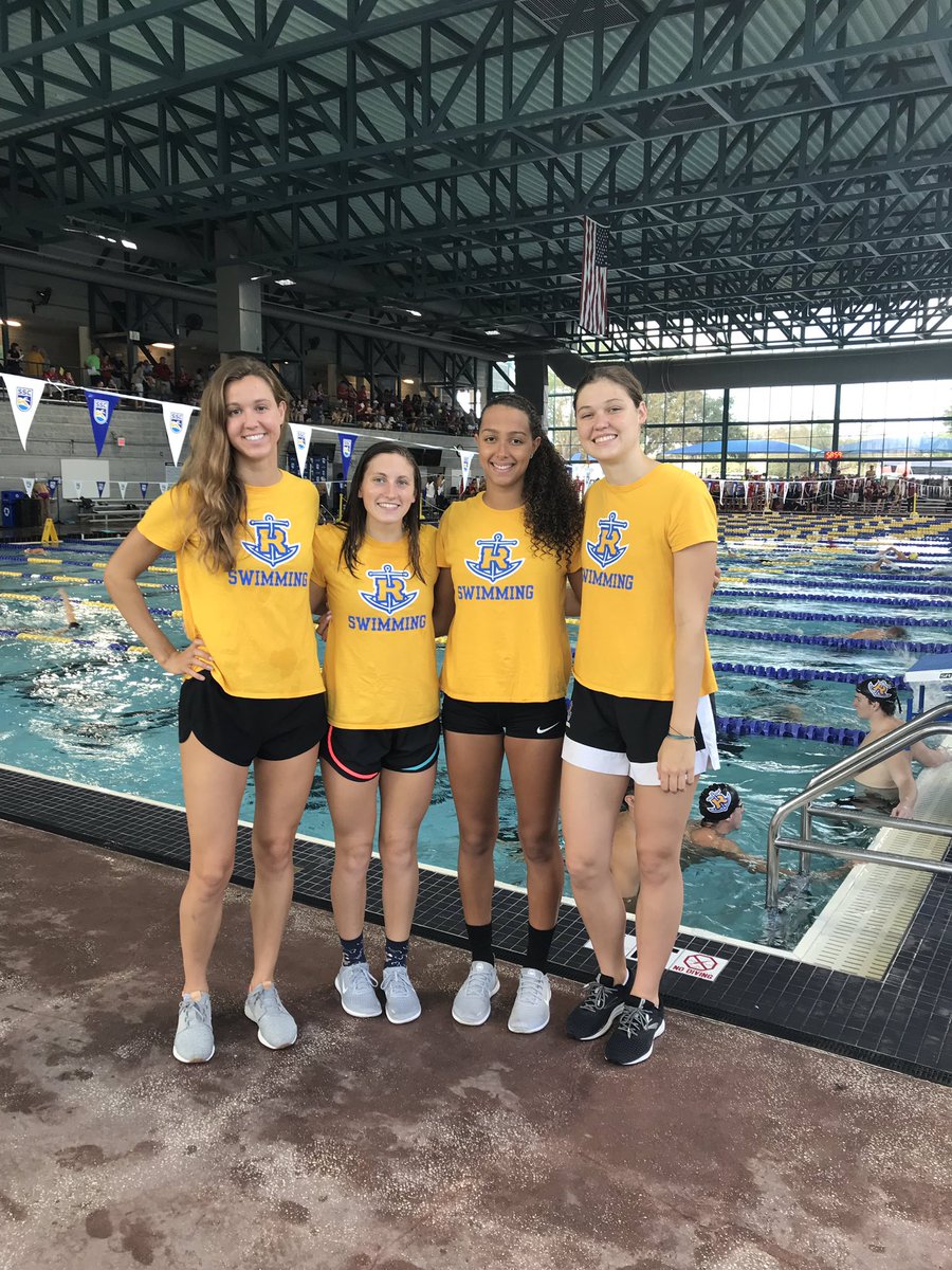Congratulations to our women’s 200 free relay of Maya Thompson, Anna VanZyverden, Sam Shelly, and Sydney Willis for finishing 4th last night with a new school record time of 1:35.28!! Both our men’s 200 free and 400 medley relays finished 6th smashing the previous school records.