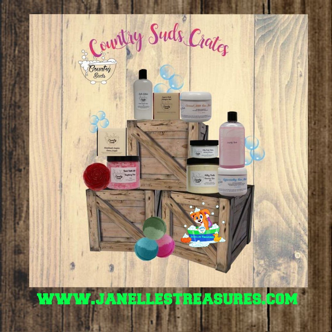 IndependentRep1's tweet photo. Looky what is available now!! $25.00 Country Suds Country Crates. 🎁
https://t.co/xy0jnlaeeb
#janellestreasures #countrycrates https://t.co/X1HSYX3CAo