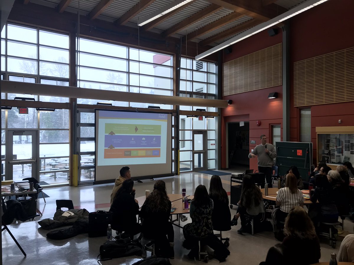 xobrien's tweet photo. Building community on a snowy Saturday morning.  @NVSD44 @SutherlandSec https://t.co/augjzmK4Wv