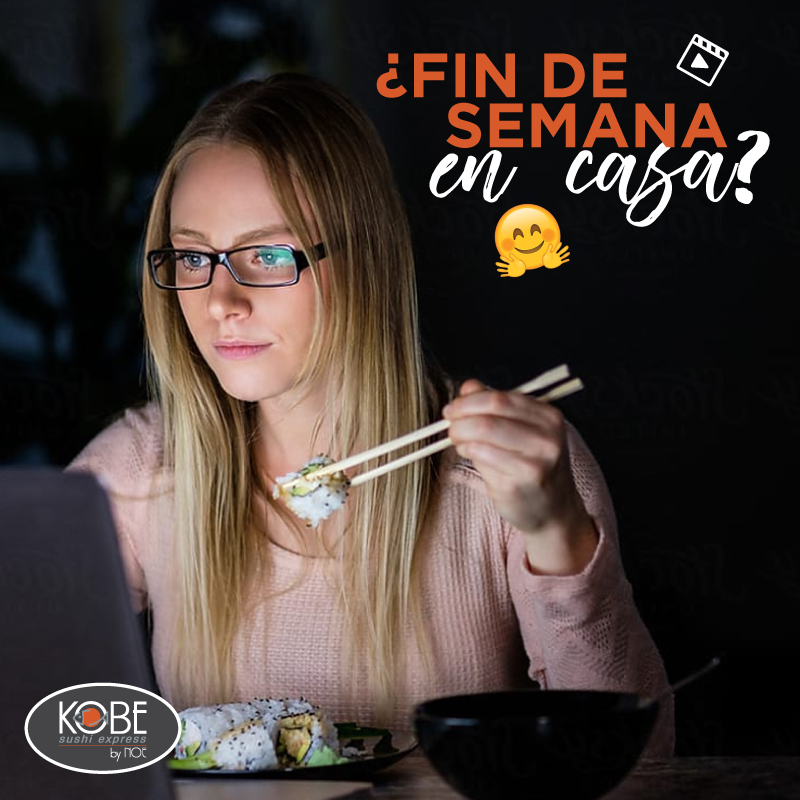 KobeSushiExpres's tweet photo. ¡No todos los fines de semanas son de farra! A veces quedarse en casa no es una mala opción.🤔
Acompaña tus series favoritas con el mejor sushi de la ciudad.
1800MIKOBE - 5005505 https://t.co/cj7mwRTtaA