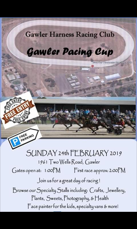 CormackRacing's tweet photo. Huge day at the Gawler trots today #gawler #cup #meeting #stalls #food #worldclass #driver #kerryn #manning 😊 https://t.co/P8nvgy0SCB
