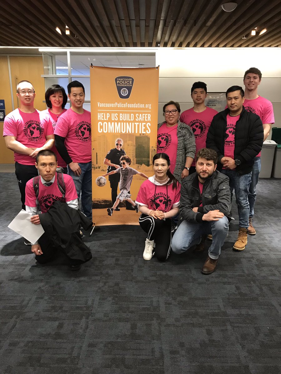 svcpc's tweet photo. #SVCPC volunteers learning about Inclusion Tactics at today’s #VPD symposium.  #Respect #Diversity #Inclusion #VolunteerEducationTraining #PinkShirtDay #CommunityPolicing #Volunteers @VancouverPD @VanPoliceFnd https://t.co/Zgts6GihXY