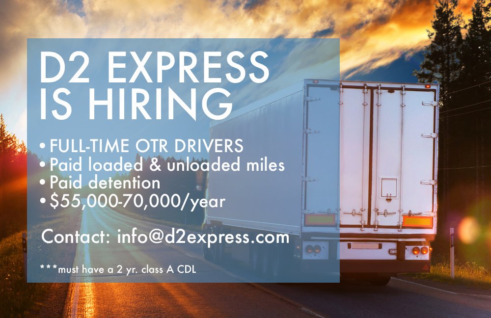 D2ExpressInc tweet picture