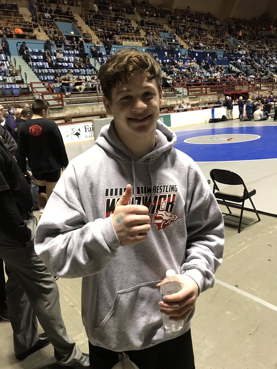 And your 5th place finisher of the District 3/Southcentral Regional Tournament at 170 pounds, David Hnasko!