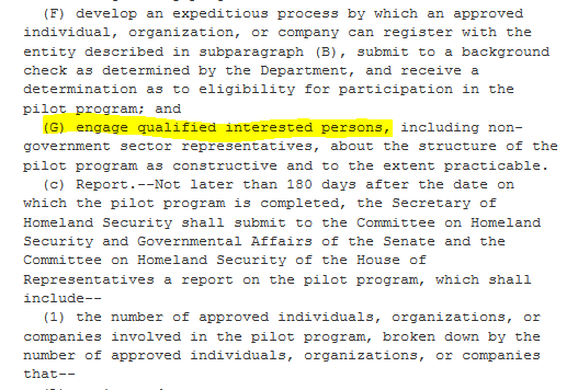 why did McConnell introduce an act to outsource red teaming of our dhs to "interested persons"?"HACK THE DHS ACT" july 17 2018... god damn it.Right after Trump and Putin discussed joint Cybersecurity? really? https://congress.gov/congressional-record/2018/04/17