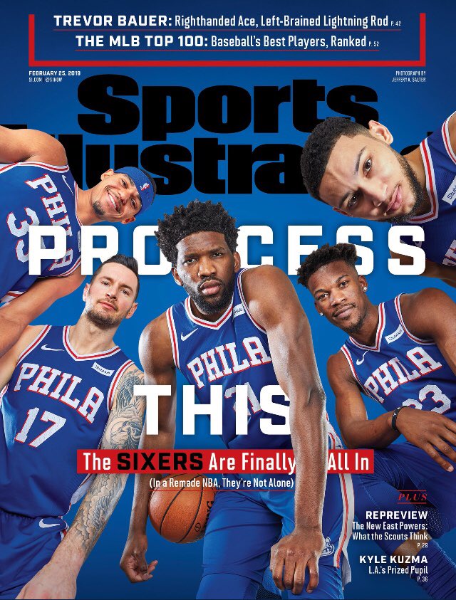 kraichdm's tweet image. #Sixers #SportsIllustrated #ProcessThis