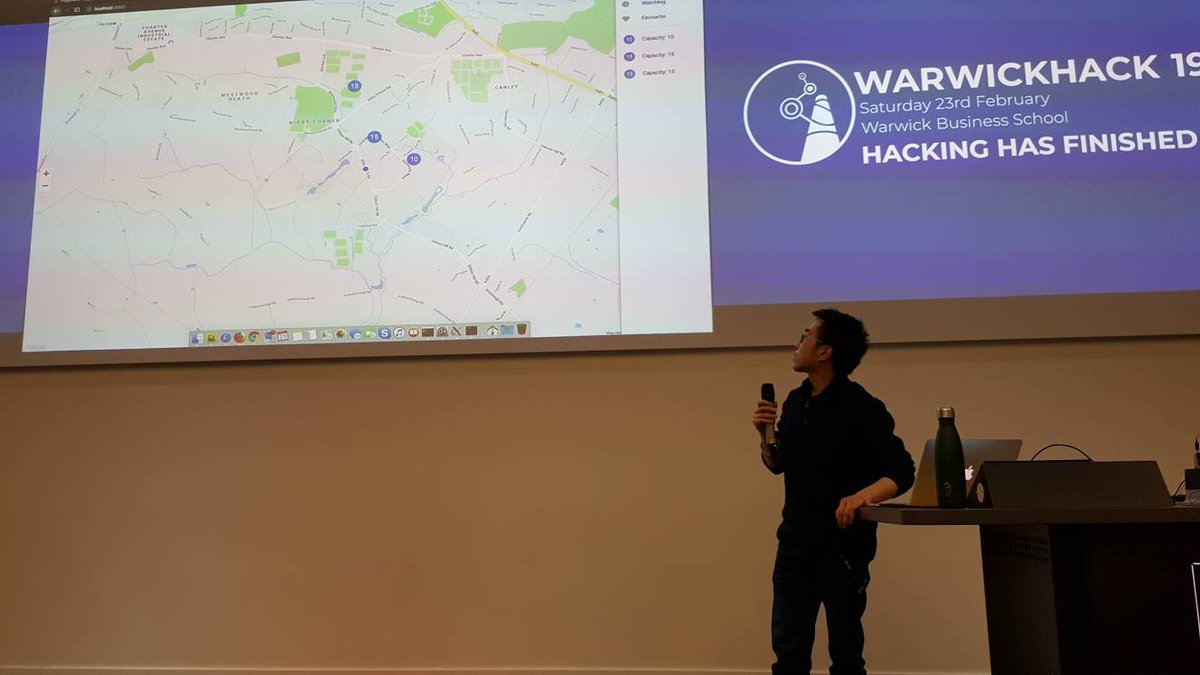 MakeItFlooid's tweet photo. Project 7: image processing software to show cars entering/exiting a car park to show spaces. #warwickHack https://t.co/N7RyMGGH8k