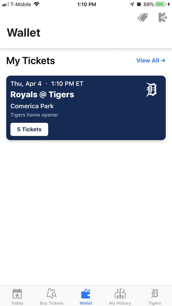 garylay2180's tweet photo. The trend continues! ⁦@tigers⁩ #OpeningDayDET https://t.co/97x58lVxrV