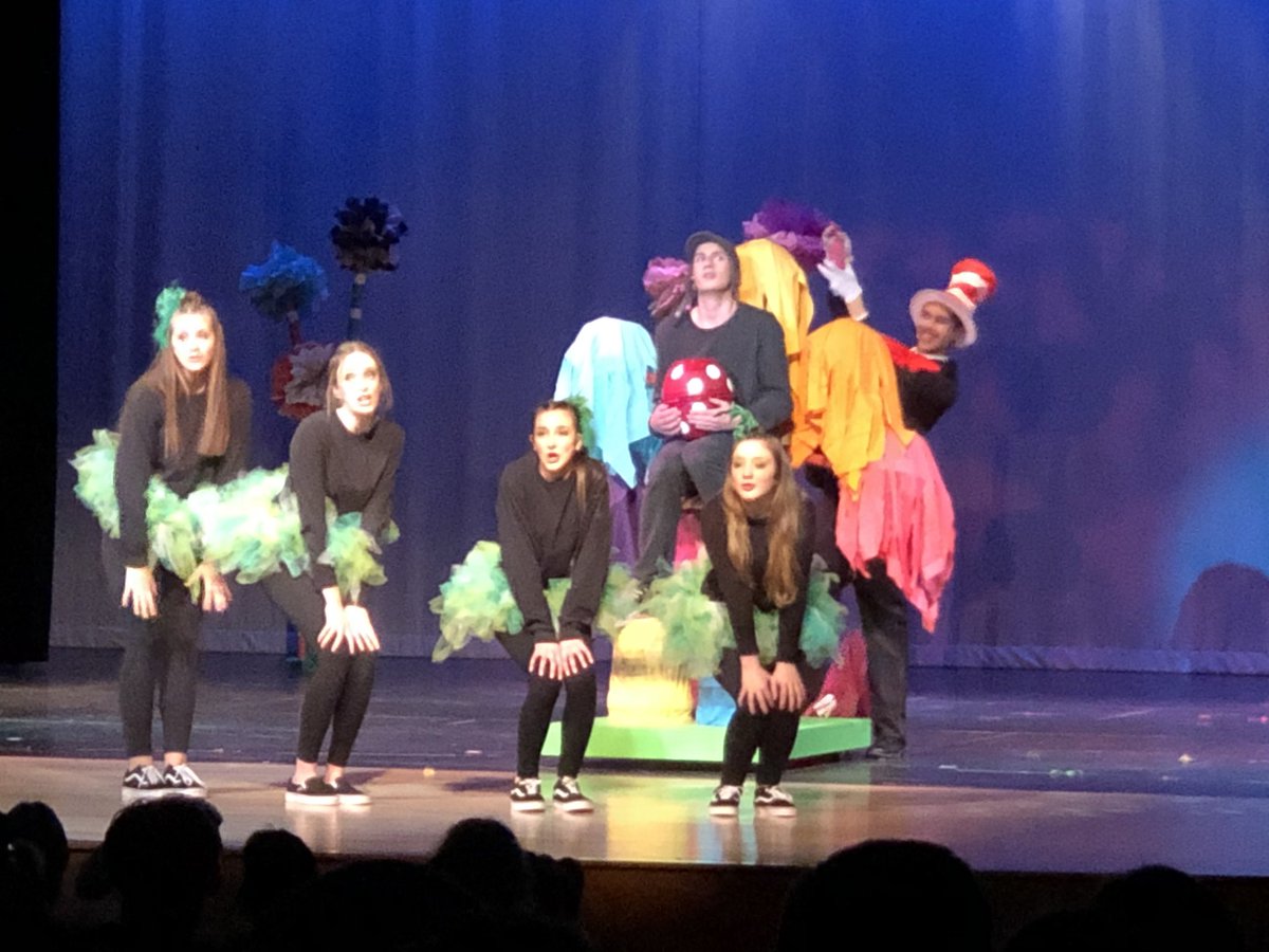 ceoplanning's tweet photo. So many exciting things happening in Prescott today! So much talent on stage and on the court! Go for the @PrescottGBB game and stay for #seussicalthemusical performance at 7:30pm tonight! @Prescott_HS @PrescottJournal @stcroixcurrent https://t.co/z4Atzqg8dT