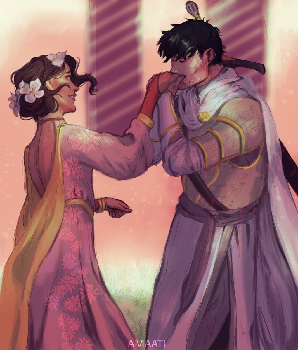 Amaati On Twitter A Knight And His Princess Arthur Dayne And Elia Martell ASOIAF 