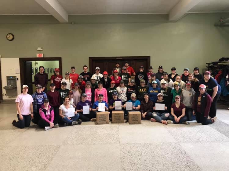 CieraBallmer's tweet photo. 28,100 Meals!!! What a great morning serving with #Sisters for the @awa_uwmadison #RallyToFightHunger! #AWALove #WeRally #Service #PayItForward https://t.co/35BQXnQqn1