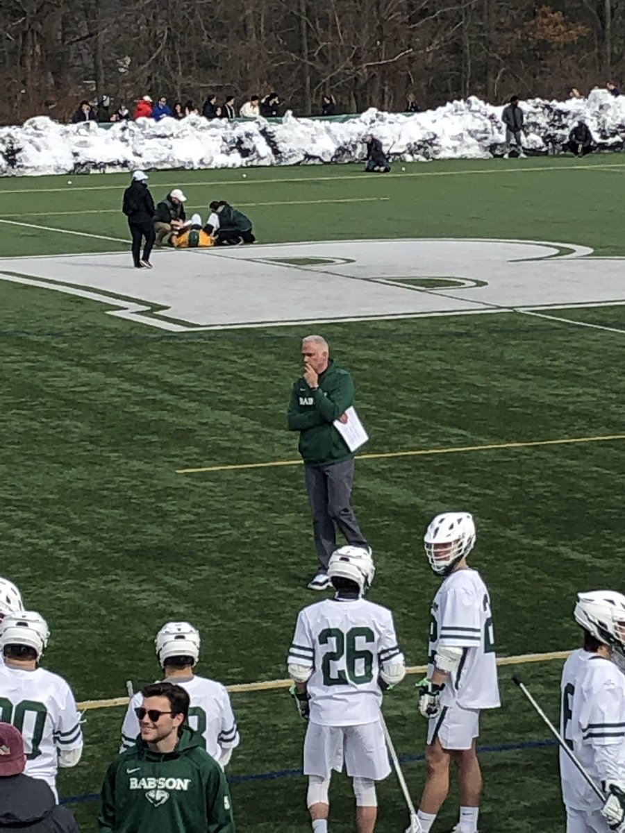 Getting to see <a href="/RockyBatty/">Rocky Batty</a> and <a href="/babsonlacrosse/">Babson Men’s Lacrosse</a> today!