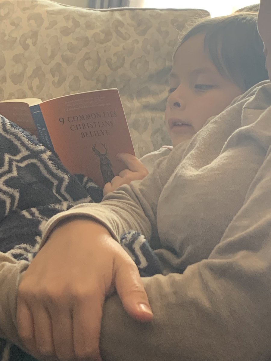 JeffIhori's tweet photo. Hey @shane_pruitt78 I sat your π down this morning and my son Eli picked up where I left off... pretty cool sight, and even better sounding on the ears!
Backstory: heβs a first grader who is a ferocious reader.
#9CommonLies #Firstgradereadingforpractice #Godidit https://t.co/Vug875ycgW