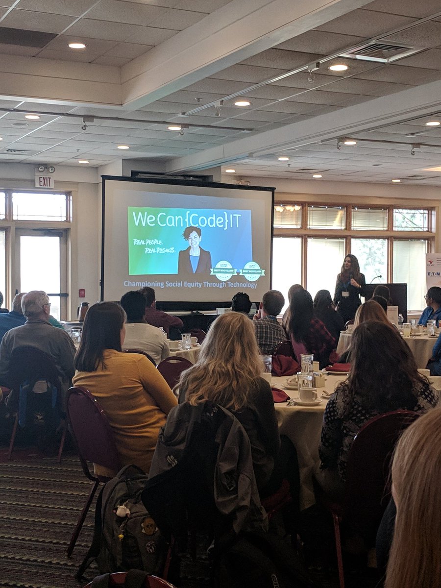 OCWiC's tweet photo. We Can Code It came from a women's web dev group 😍 amazing!
@WeCanCodeIT 
#OCWiC19 #OCWiC https://t.co/40KY11yCMH