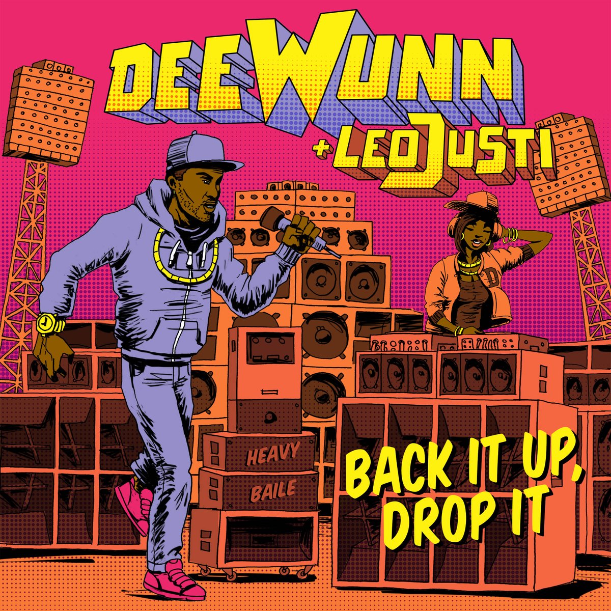 Coming March 22nd from Waxploitation Records.

@DeeWunn's flow &amp; delivery w/ the elastic pulse of <a href="/LeoJusti/">Leo Justi</a> <a href="/heavybaile/">Heavy Baile</a> low beats on “Back It up, Drop It” merge the best of dancehall &amp; hip hop, making it absolutely impossible to sit still.