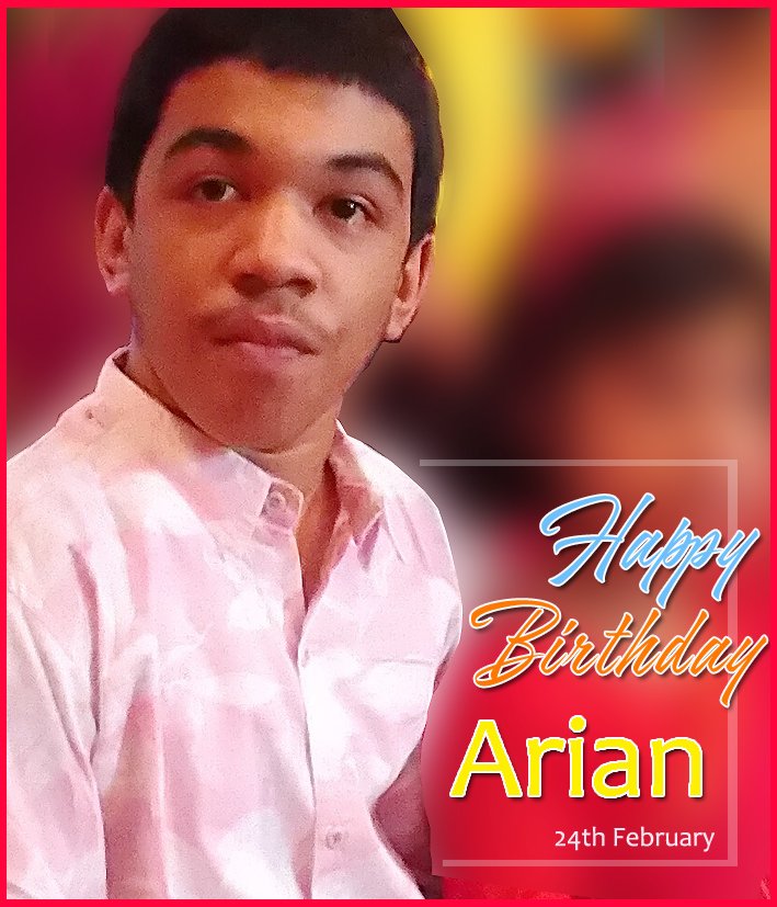 Save_Arian's tweet photo. Today is 24th February. Happy Birthday to our brave son Arian ! He needs your blessings and prayers always https://t.co/CIIJvPUNOC