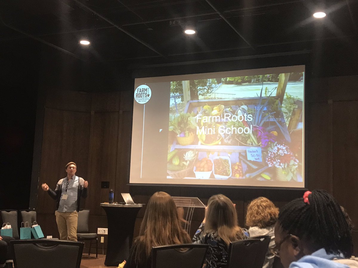 hmeceducator's tweet photo. Cody Forbes - Farm Roots Mini School @deltafarmroots @deltasd37
Students have the opportunity to watch the seeds that they use to become produce being used in local restaurants. Ss also find working on the farm therapeutic.
#CSXV #HomeEconomics #agriculture #IFHE #minischool https://t.co/QGeInGiELE