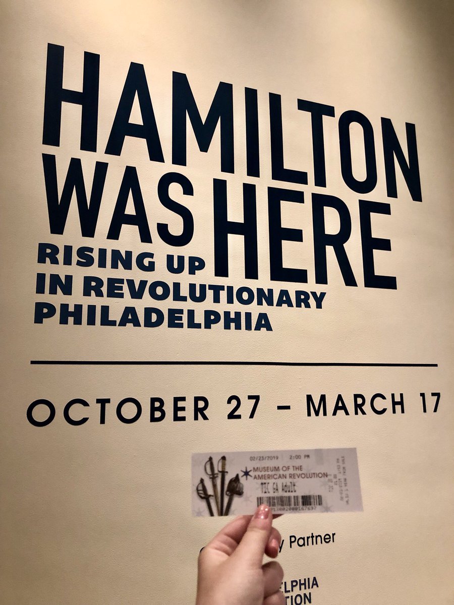 TheOtherRBG's tweet image. just in time for #HamiltonWasHere 🙌 @AmRevMuseum #howrevolutionary