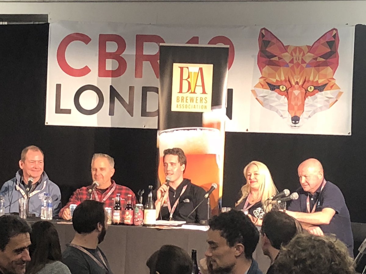 stephrob79's tweet photo. When you’re in #London at a @BrewersAssoc talk @craftbeerriseuk and 3 out of 4 brewers on the panel are from #Virginia - super proud to work with these amazing companies! @PortCityBrew @LCCB_FarmBrews @Hardywood https://t.co/XOqvLdW8Sr