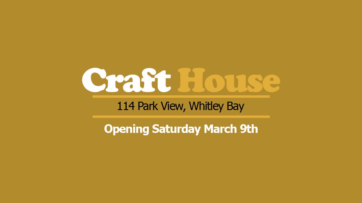 CraftHouseNE's tweet photo. 📣📣📣 ANNOUNCEMENT📣📣📣Craft House officially opens on March 9th 🏠 🎨 ✂️ #artsandcrafts #workshops #dropin #comingsoon #nefollowers #ntsidehour https://t.co/AIxwfOQ7eh
