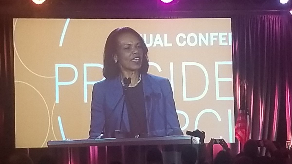 Condoleezza Rice: 'It doesn't matter where you came from. It matters who you are.' #RPACPCConf