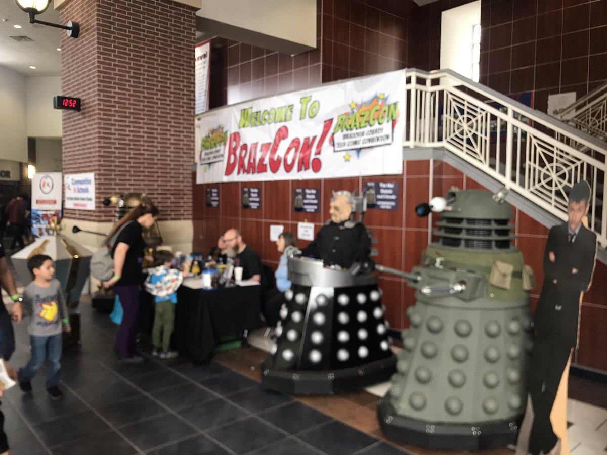 combs281's tweet image. Thank you to Brazoria County, the Brazoria County Library System, Communities in Schools, and the team from @AlvinISD that made this year’s BrazCon a huge success!