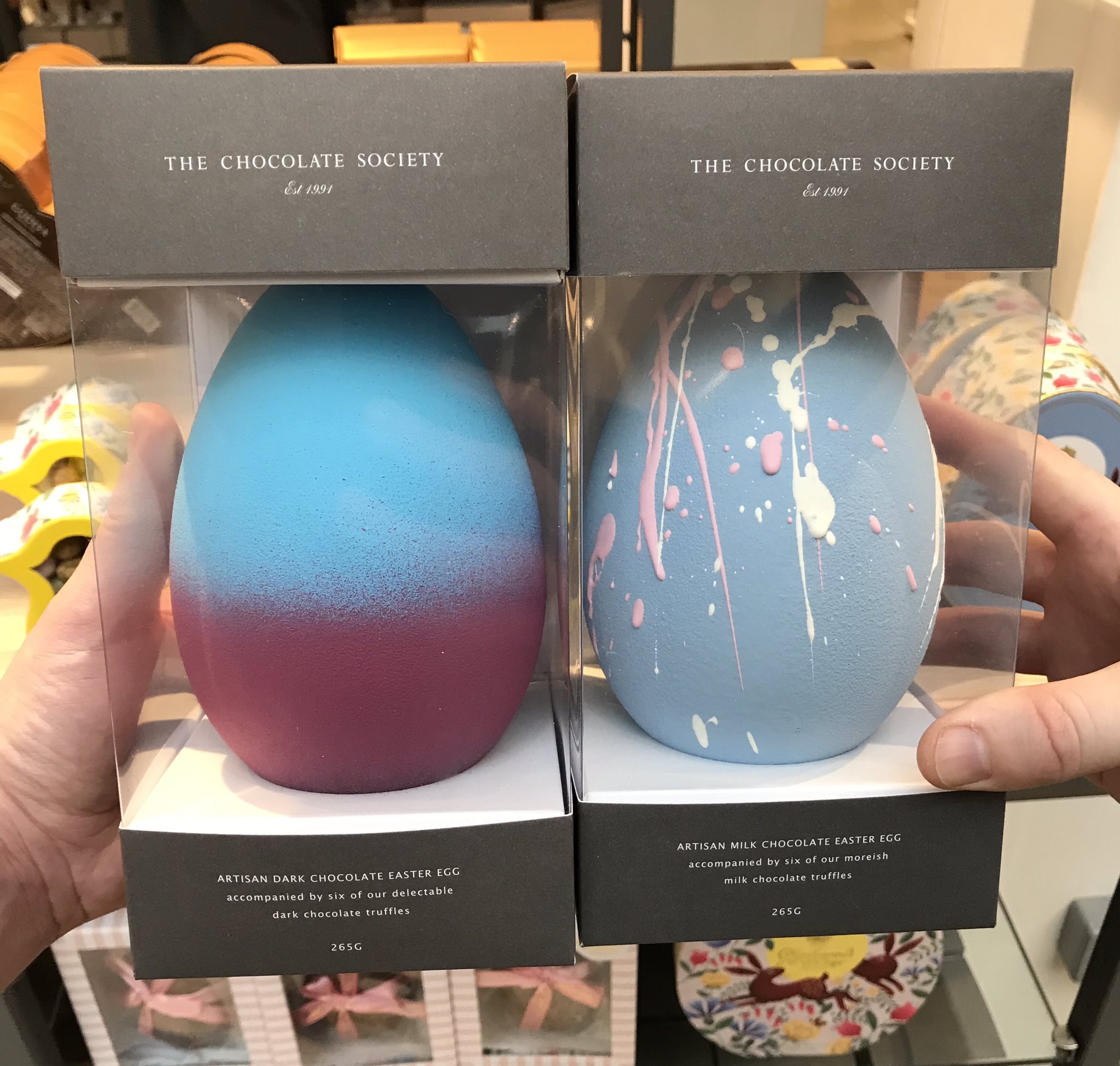Well This Is New on Twitter "Artisan Easter Eggs! 🍫 At John Lewis