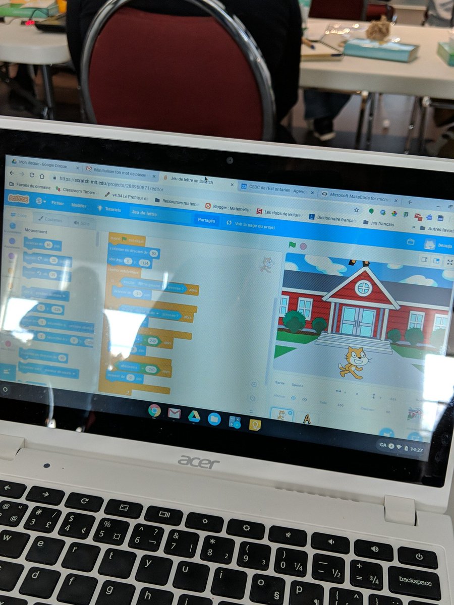 Planification coenseignement maternelle et 5e. @KidsCoding #Scratch #teamteaching