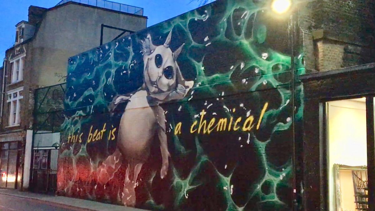 Shoreditch in London is sipping on straight chlorine...