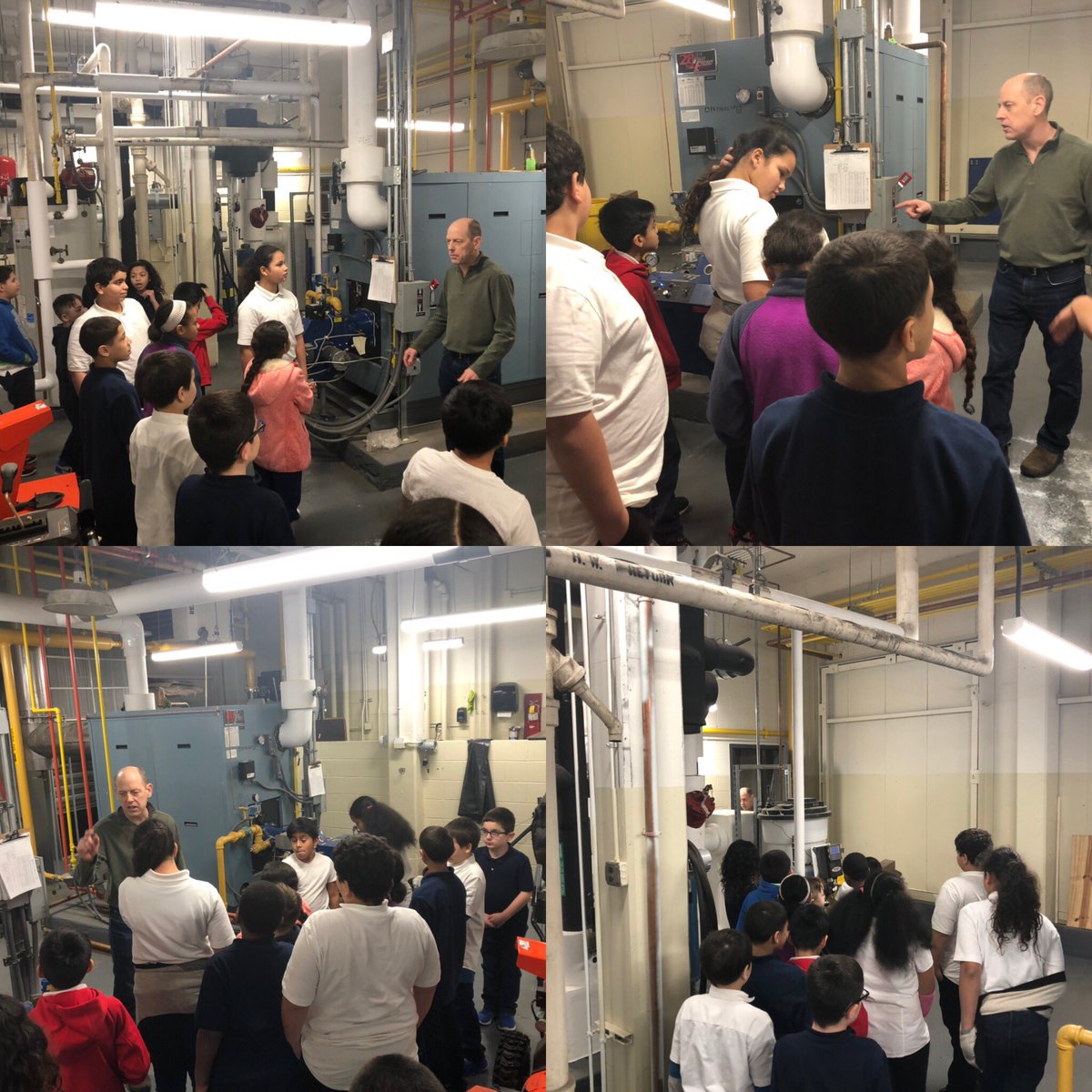 John_Moffet_K_5's tweet photo. Moffet students had a great time during our energy audit. We tested equipment, took measurements, visited the boiler room, and our brains grew! Thank you @NEED_Project for the #PECOPEEP experience! https://t.co/W0i6inLq16