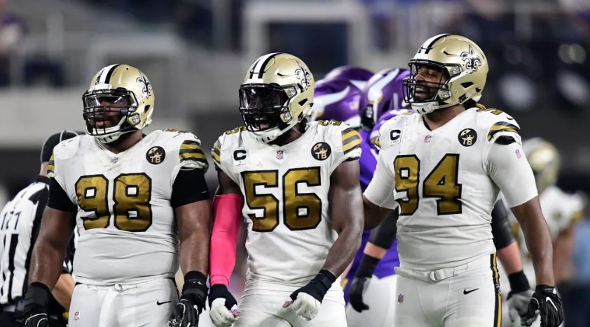 New Orleans Saints on X: 'New Orleans Saints Color Rush uniforms voted best  in the NFL (via @NFLonFOX)    / X