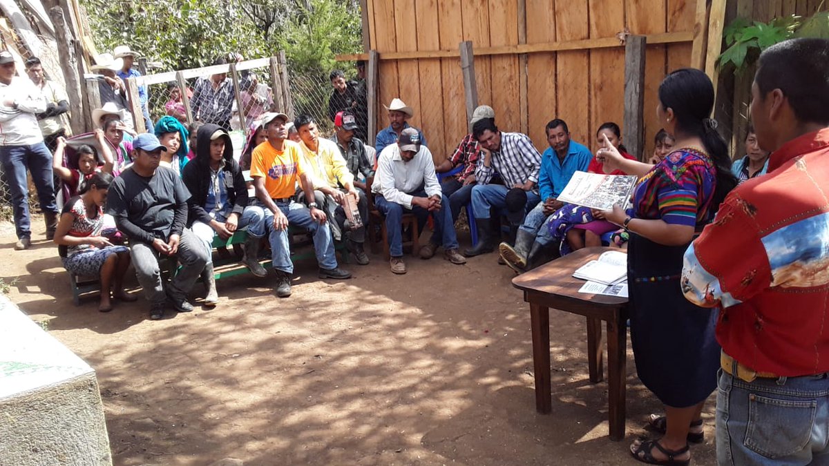 GtCodeca's tweet image. #Guatemala Procesos de formación en todos los territorios, somos defensorxs de derechos, con nuestro instrumento político #MLP proponemos cambios estructurales, con participación de los pueblos, ejerciendo democracia comunitaria y participativa.