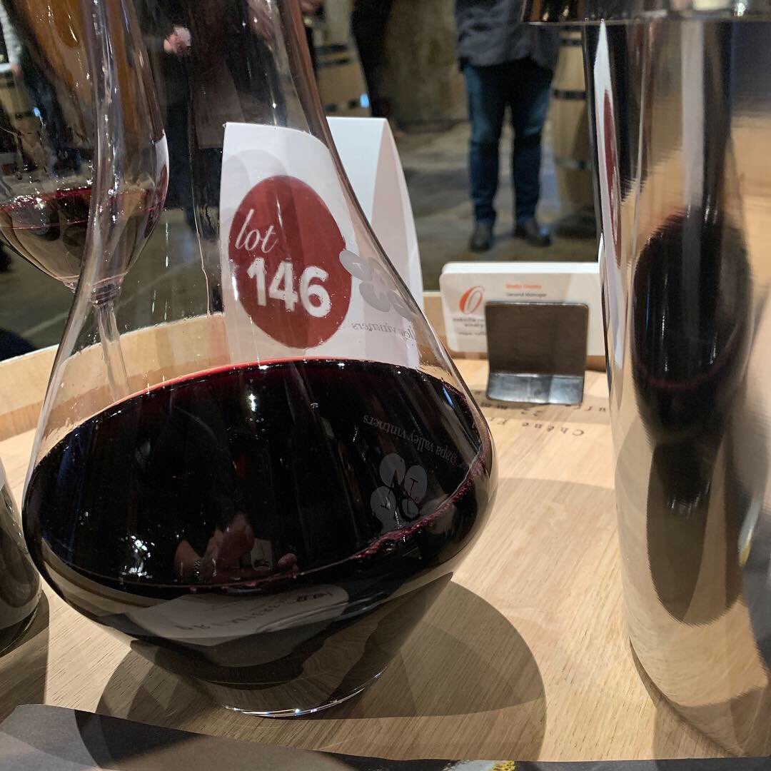 It’s Auction Day! We’re pouring at today’s Premiere Napa Valley Barrel Tasting, which precedes the main event, the Live Auction! Lot 146! #PNV19 <a href="/NapaVintners/">Napa Valley Vintners</a> <a href="/CIAGreystone/">The CIA at Greystone</a>