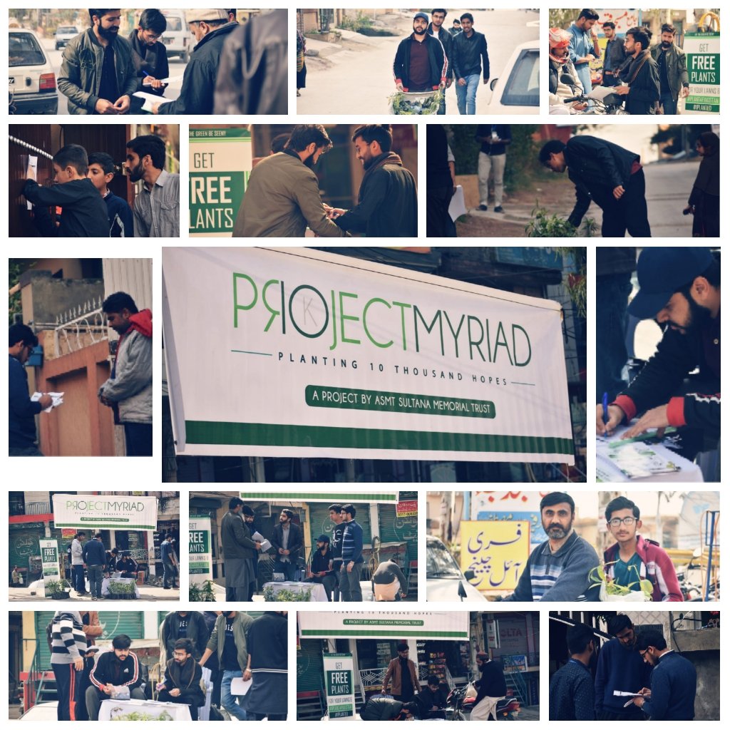 ASMTrust's tweet photo. #ProjectMYRIAD Door To Door Campaign - DAY 1
Alhamdulillah, today #teamASMT along with Believers Foundation planted more than 400 trees via door to door campaign in Sector 4, Airport Housing Society. https://t.co/OHAezHrSvU