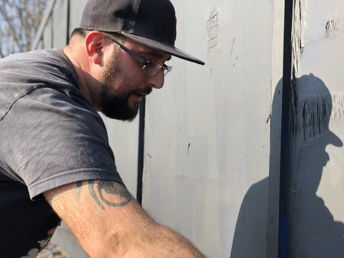 saveourtownltn's tweet photo. Check out @demograffix, who did the first artwork of the #PowerInPaint project, which as well as spelling out POWER, is also a touching tribute to his friend, graffiti artist @powerizm, who sadly passed away recently. 
#rippow 
#saveourtown https://t.co/ZxLwrRp7qu