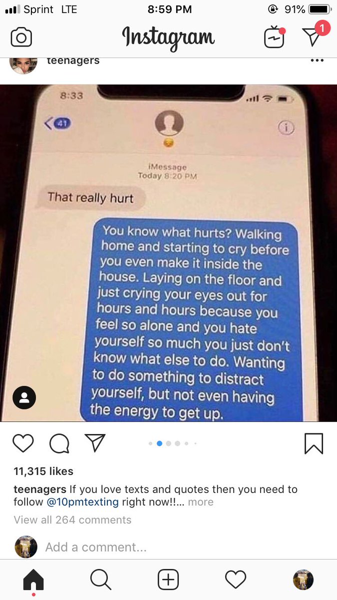 i felt this