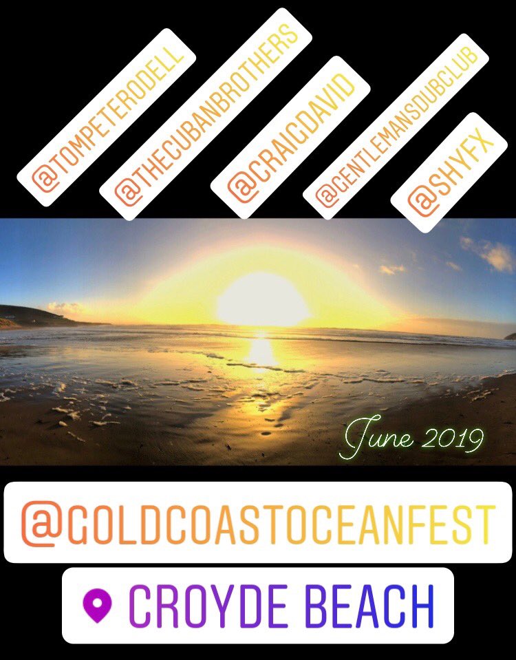 Roll on summer! 👌🏻🙌🏻🤙🏻 #festival #Croyde #🍍 #staygold #oceanfest19
