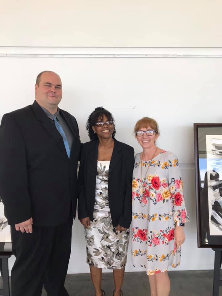 lorihast's tweet photo. So proud to celebrate our SEOTY, Robbie Barnhill, and our TOY, Tiffany Baylor along with the 2018 BDS TOY, Cathy Felty!  SOARing Eagles!  @CathyFelty  @BayDistSchools @MKLEagles https://t.co/9HTibegv3o