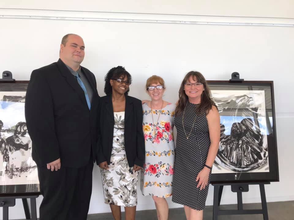 lorihast's tweet photo. So proud to celebrate our SEOTY, Robbie Barnhill, and our TOY, Tiffany Baylor along with the 2018 BDS TOY, Cathy Felty!  SOARing Eagles!  @CathyFelty  @BayDistSchools @MKLEagles https://t.co/9HTibegv3o
