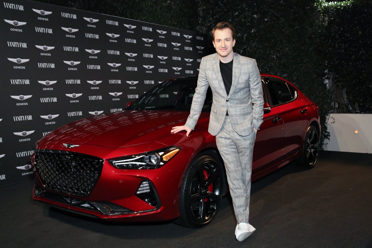 About last night: Joe Mazzello attends the Vanity Fair and <a href="/GenesisUSA/">Genesis USA</a> toast to Bohemian Rhapsody. #G70
