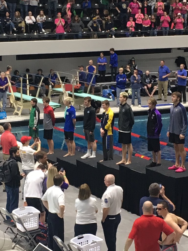 Congratulations Jack Schwartz for placing 8th in the diving competition