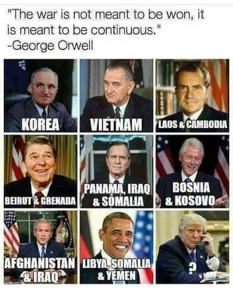 TheDemocraps's tweet photo. @BaltFang @WaldenE @PoliticalJudo @TheMidianite @katalin_pota @_Drink_Mee @AJC4others @sallyodum @hiya_jazz @TodMoore3 @GodandtheBear @kicranston @Nowhere68 @marktilfordbass @ProGhosterAtGMX @BhatnagarSanjna @danintheoutback @Cat_n_Bagpipes @PoliticalMemes5 @tbw24431703 @LeftwardSwing @GadflyMorse @mobygrapefan @briane2874 @shipman96 @WokeZilla95 @aheffne @FactChek @KathyChadwell @jrphoenix77 @JTraceyJr @TomBales1 @BBooBotTaterTot @NtimeWelearn @thecitizeNY @dgendvil @WorldFusnWisdom @ToConservatives @LutherBeckett @Ellahbie @nevbav @Lynne__Andrea @EddieMarine1 @TomStark88 @RijuColonDee @thenewalliance2 @Heybabalou @studiohq @Tim_Canova @markos Pretty sure that’s the point. Kleptocracy doesn’t care which party wins. Just as long as they are for war. https://t.co/evxjzPjCiu