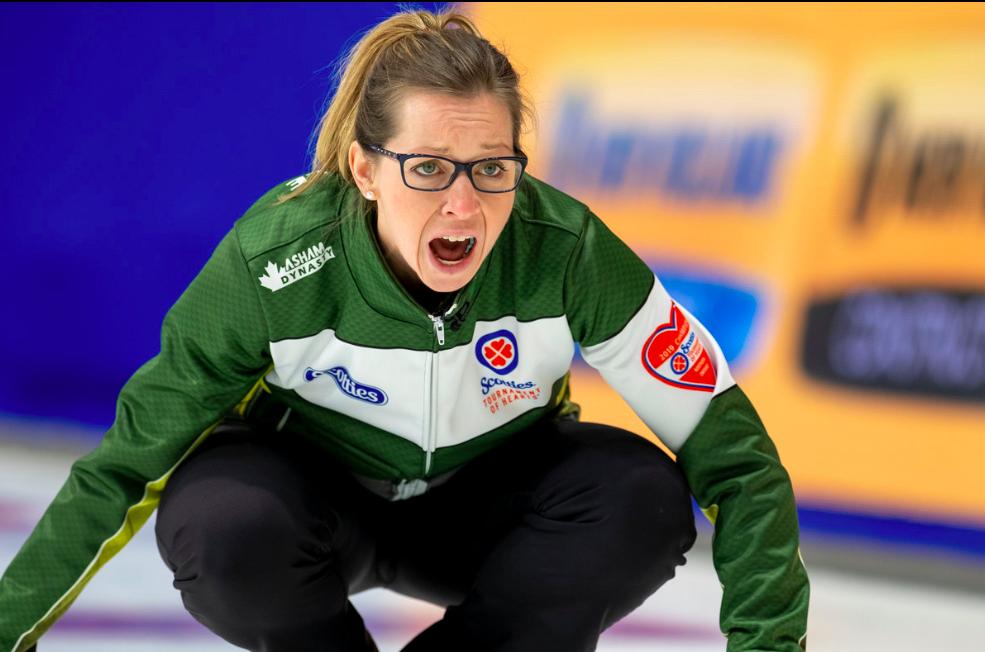 CurlingCanada's tweet photo. Congratulations to the Second Team All-Stars at the 2019 Scotties Tournament of Hearts:

Lead: Sarah Potts (@curlnoca) 
Second: Joanne Courtney (@CurlON_) 
Third: Kendra Lilly (@curlnoca)
Skip: Krista McCarville (@curlnoca)

#STOH2019 #CurlingDayinCanada https://t.co/gUjwSZAr7q