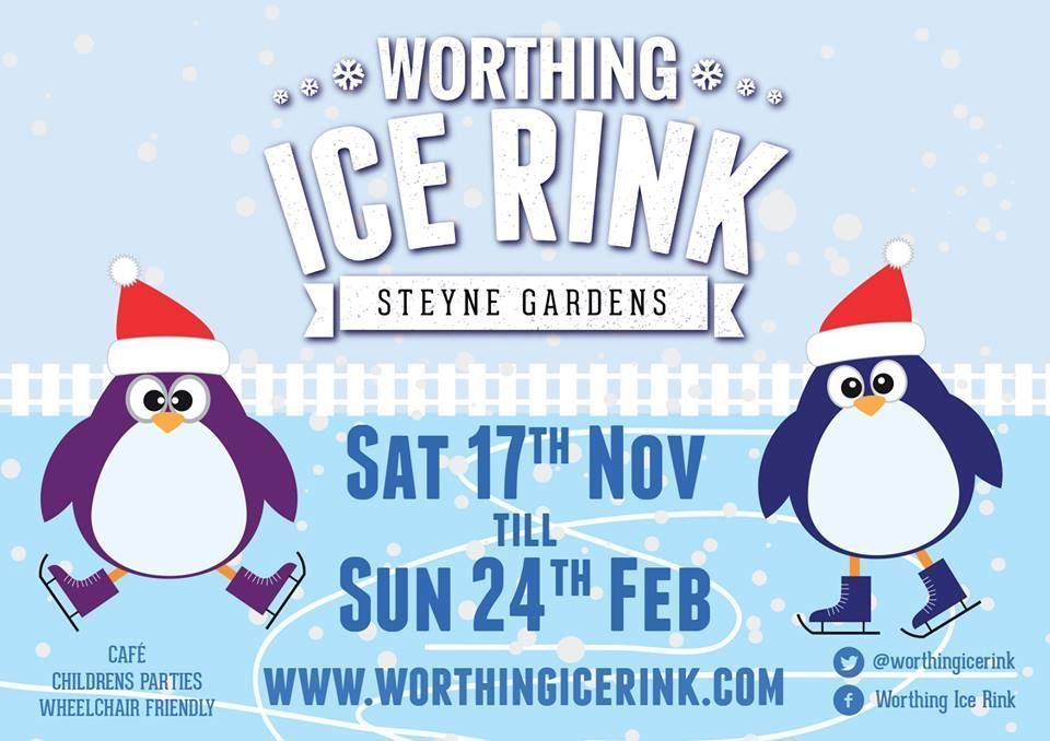 Our winter season continues until THIS weekend, here in #Worthing.
Come, be part of the action (and the fun...).
#skate #iceskate #sussex