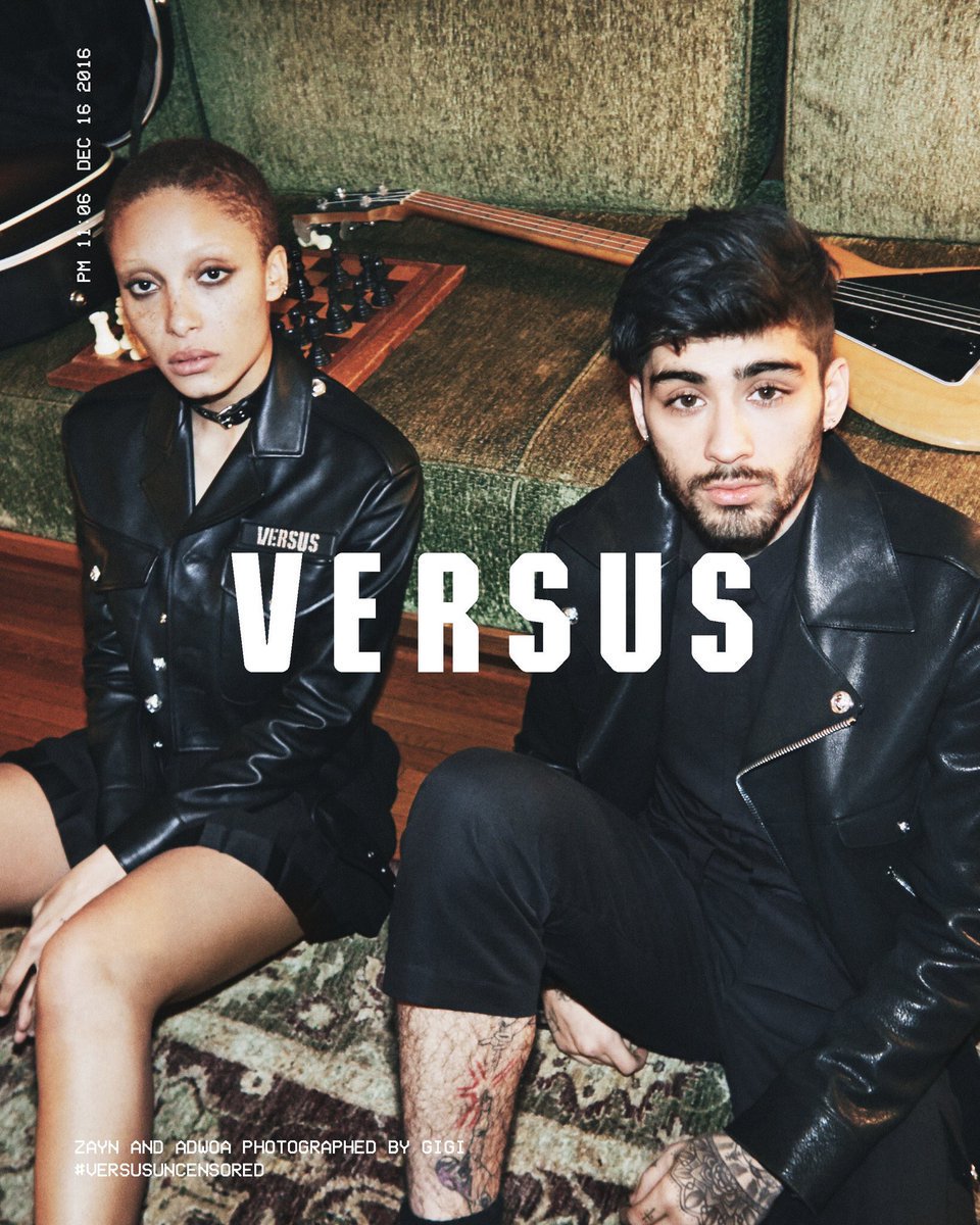 Also I forgot that that Zayn also made a collab with Versace for his own clothing line